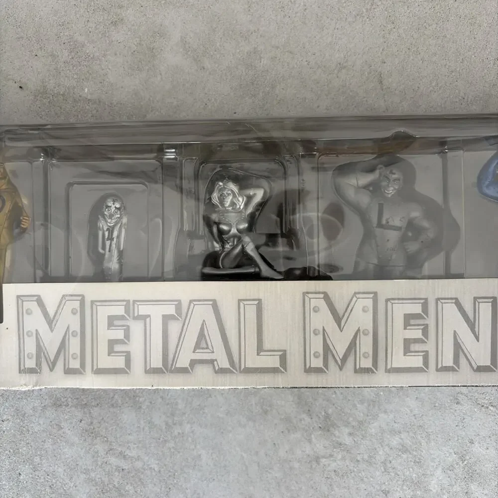 2001 DC Comics Metal Men Seven-piece PVC Set VERY RARE! NEW